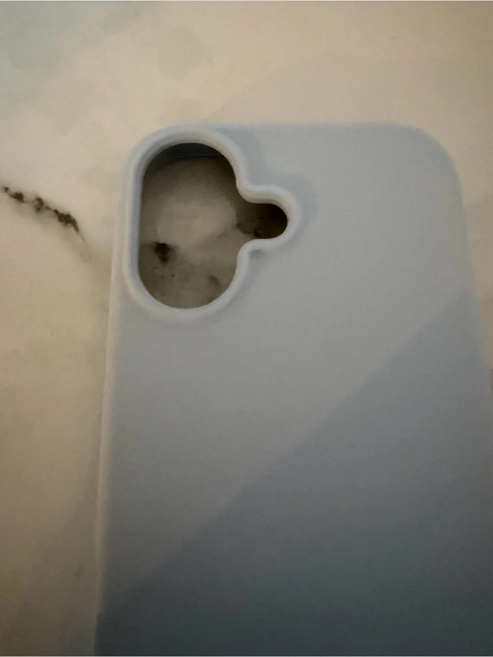 Light Blue Silicone Phone Case - Unbranded IPhone 17